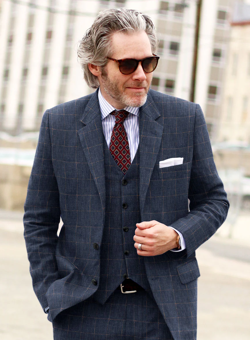 Italian Linen Clavo Jacket - Image 2