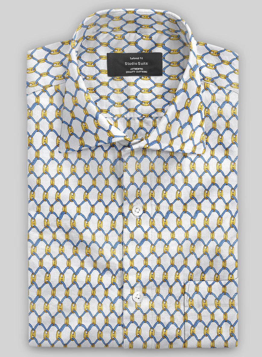 Italian Linen Corde Shirt - Image 2