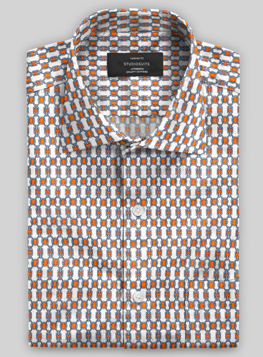 Italian Linen Cormen Shirt - Image 2
