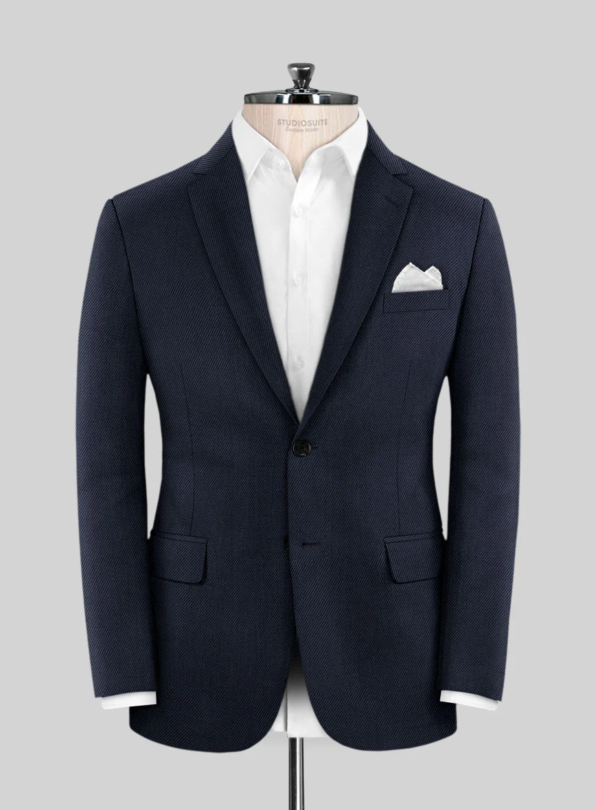 Italian Linen Cotton Stretch Emente Suit - Image 3