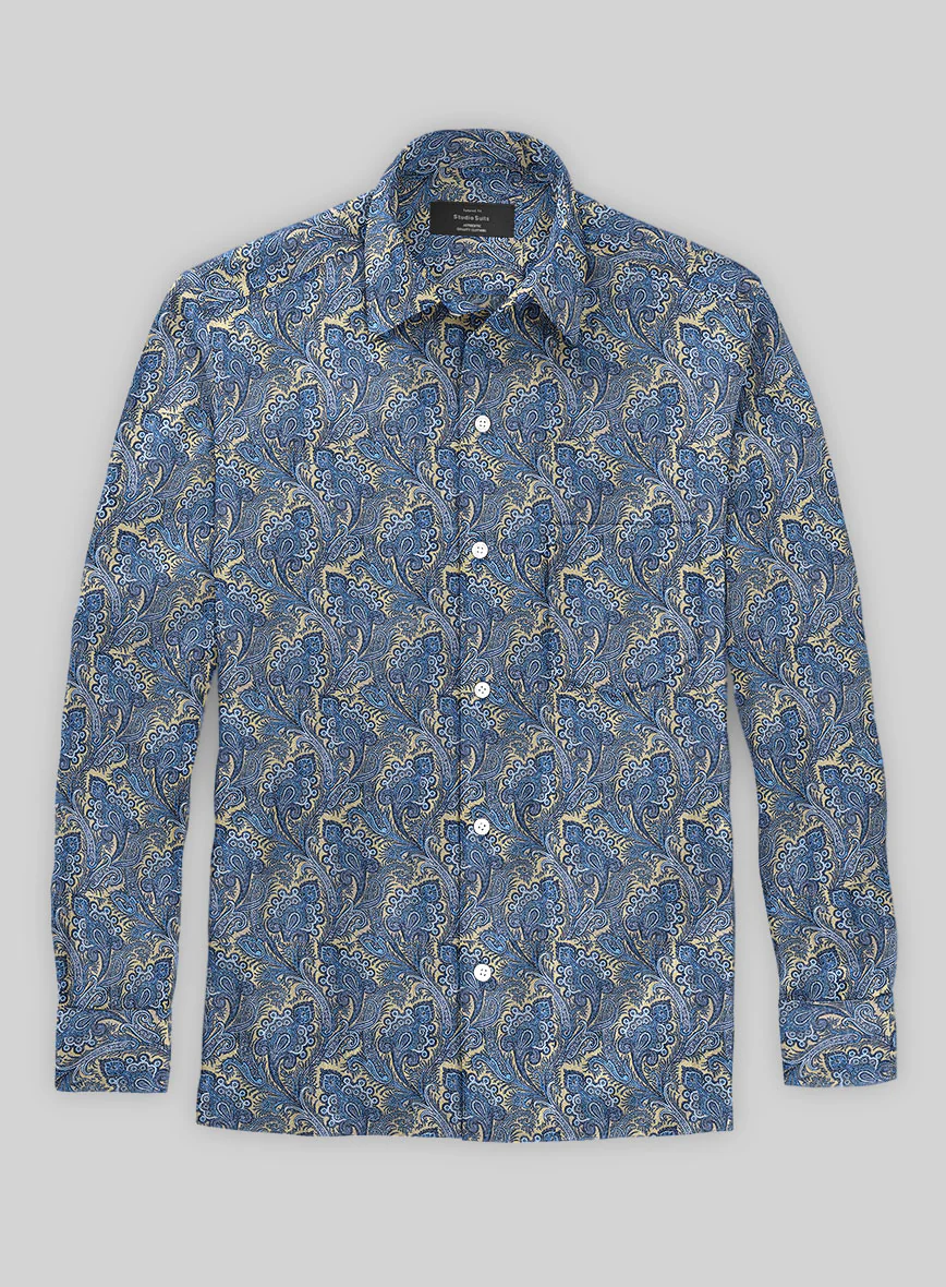 Italian Linen Dalgo Shirt - Image 2