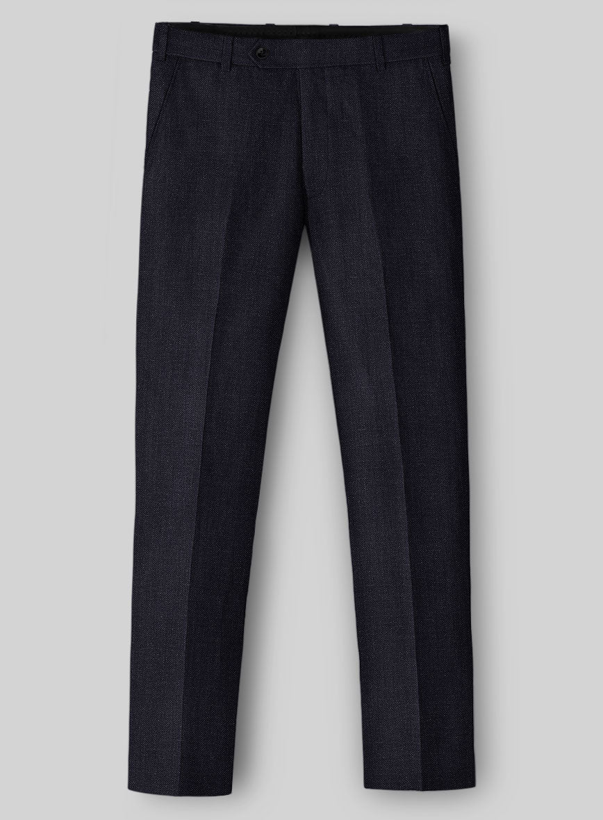 Italian Linen Deep Navy Suit - Image 4