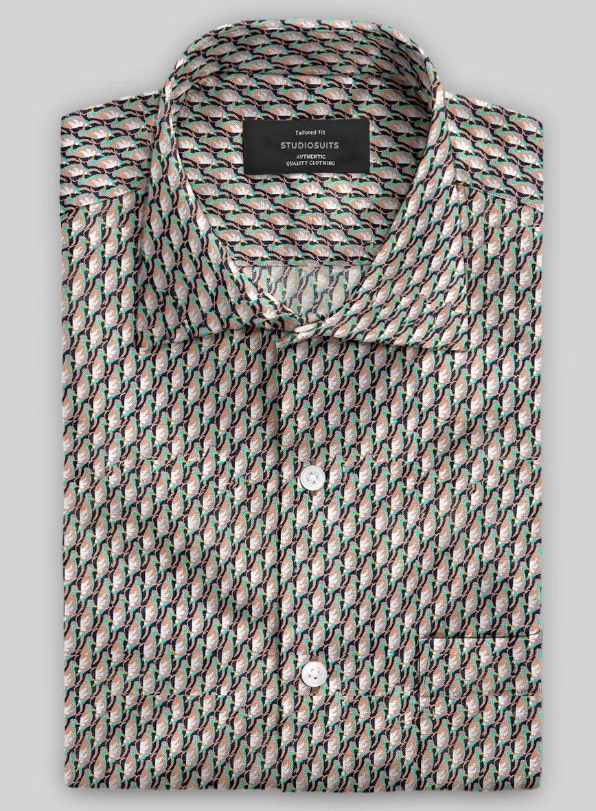 Italian Linen Einal Shirt - Image 2