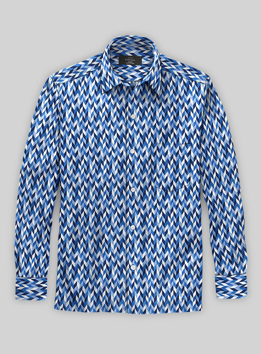 Italian Linen Elzar Shirt - Image 2