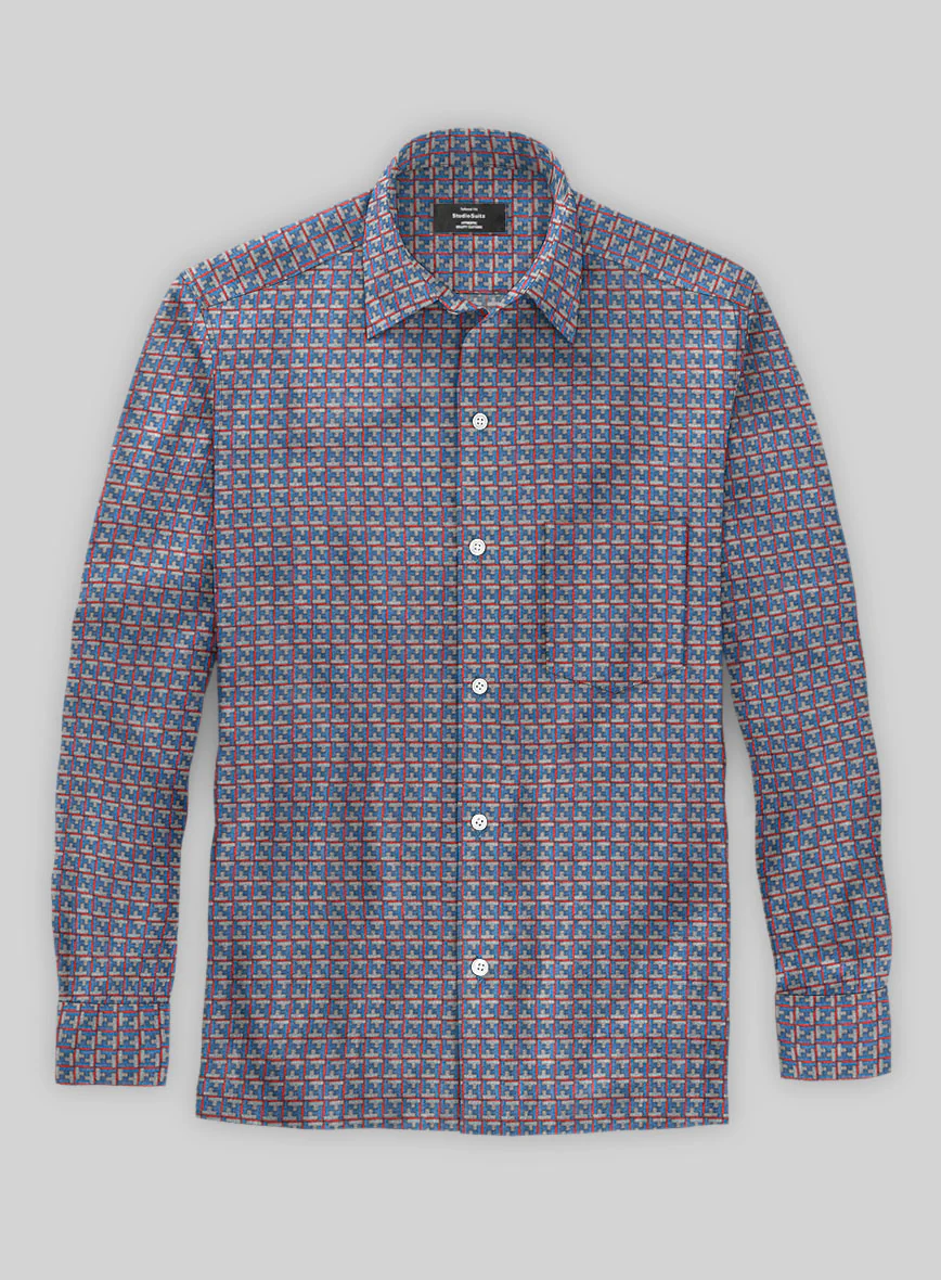 Italian Linen Fardi Shirt - Image 2