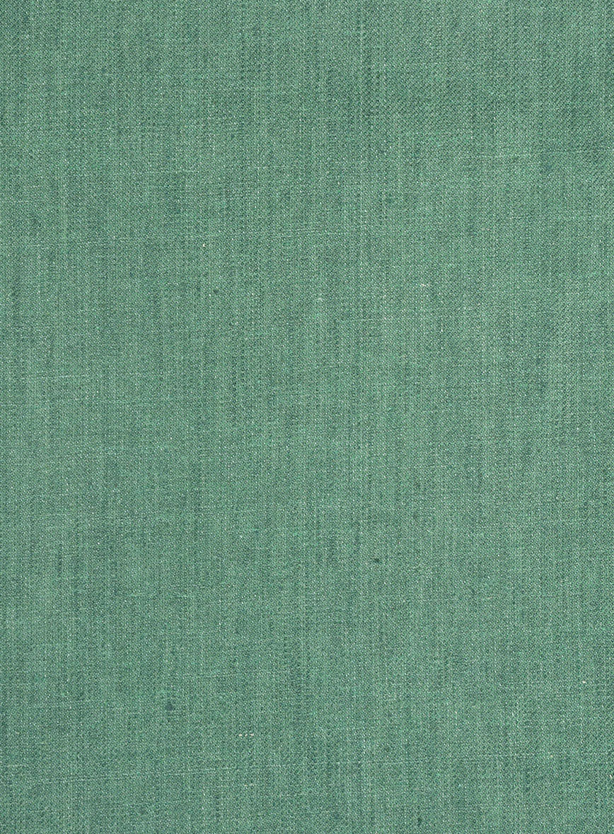 Italian Linen Fern Green Suit - Image 6