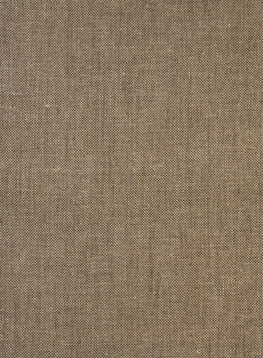 Italian Linen Irish Brown Pants - Image 3