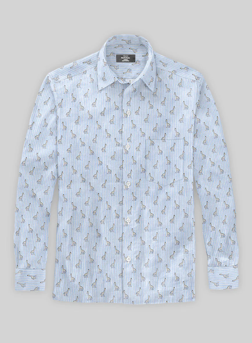 Italian Linen Junnot Shirt - Image 2