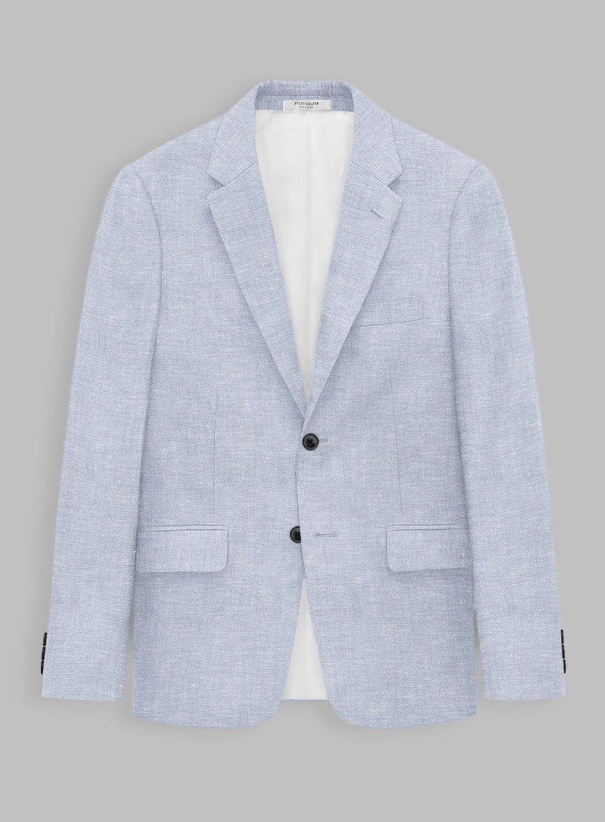 Italian Linen Lavender Mist Suit - Image 3