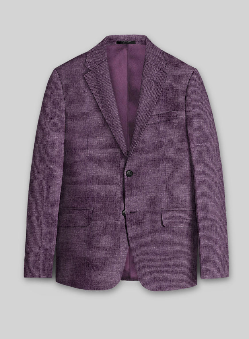 Italian Linen Lilac Mist Suit - Image 2