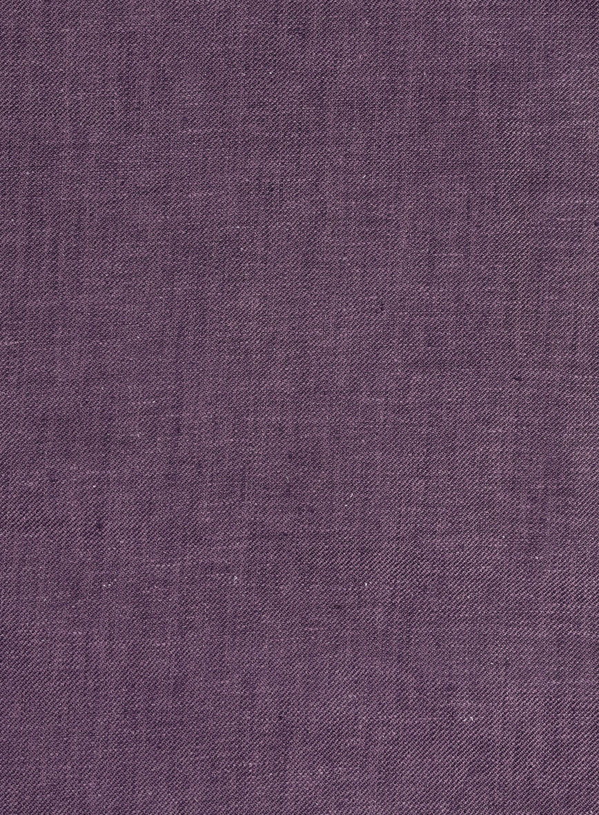 Italian Linen Lilac Mist Pants - Image 3