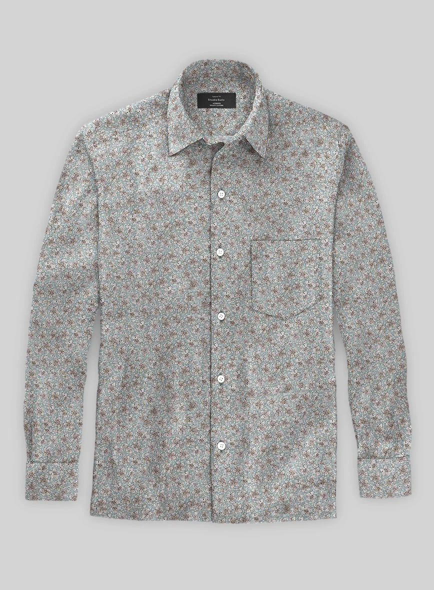 Italian Linen Livano Shirt - Image 2