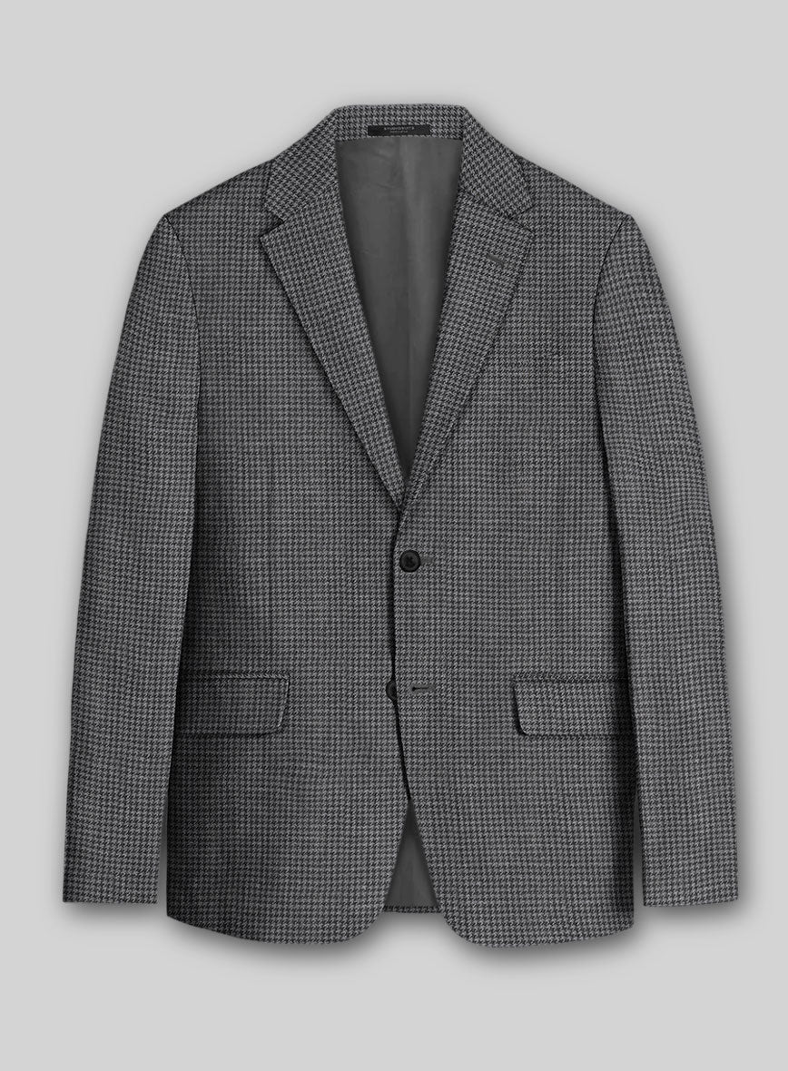 Italian Linen Lupesco Houndstooth Suit - Image 2