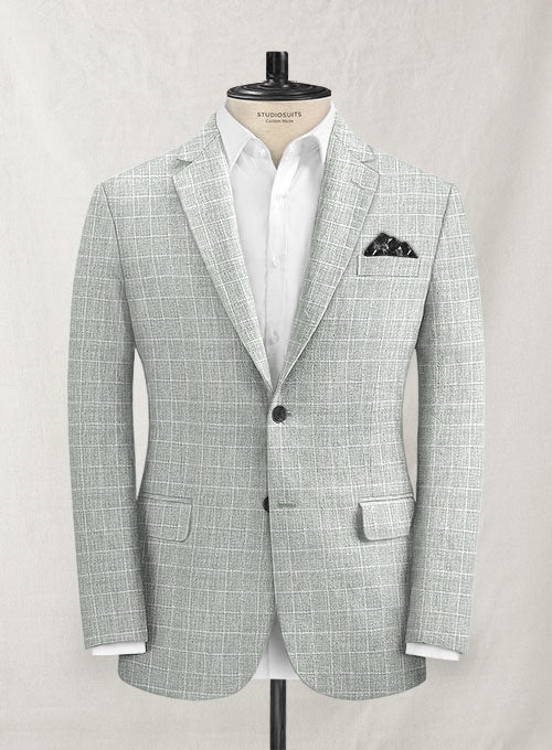 Italian Linen Lusso Gray Suit - Image 3