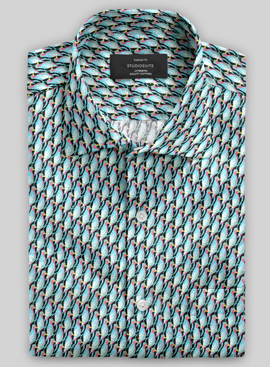Italian Linen Meliro Shirt - Image 2