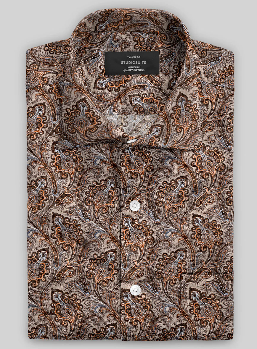 Italian Linen Moltes Shirt - Image 2