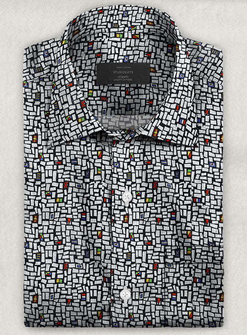 Italian Linen Natip Shirt - Image 2