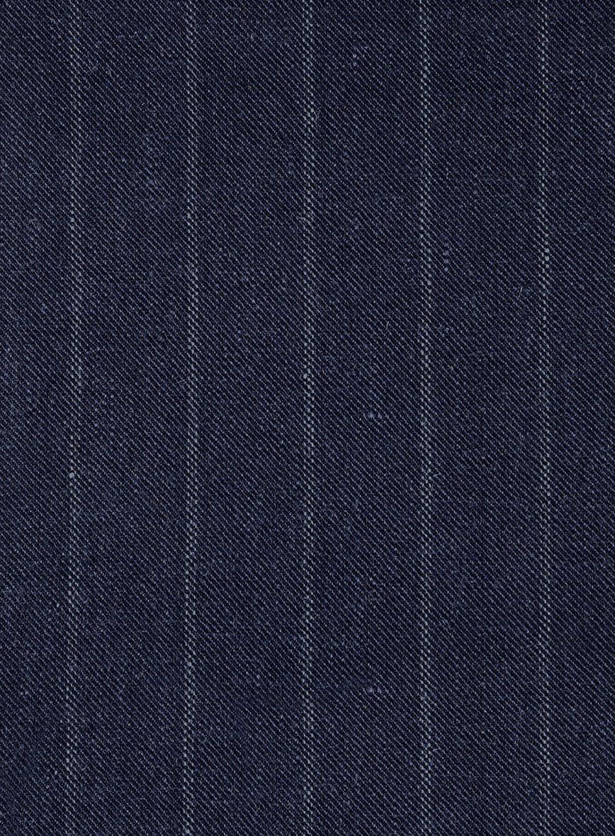 Italian Linen Navisto Stripe Jacket - Image 3