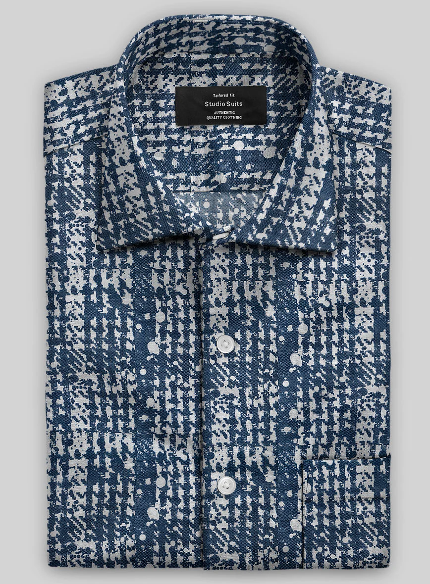 Italian Linen Odol Shirt - Image 2
