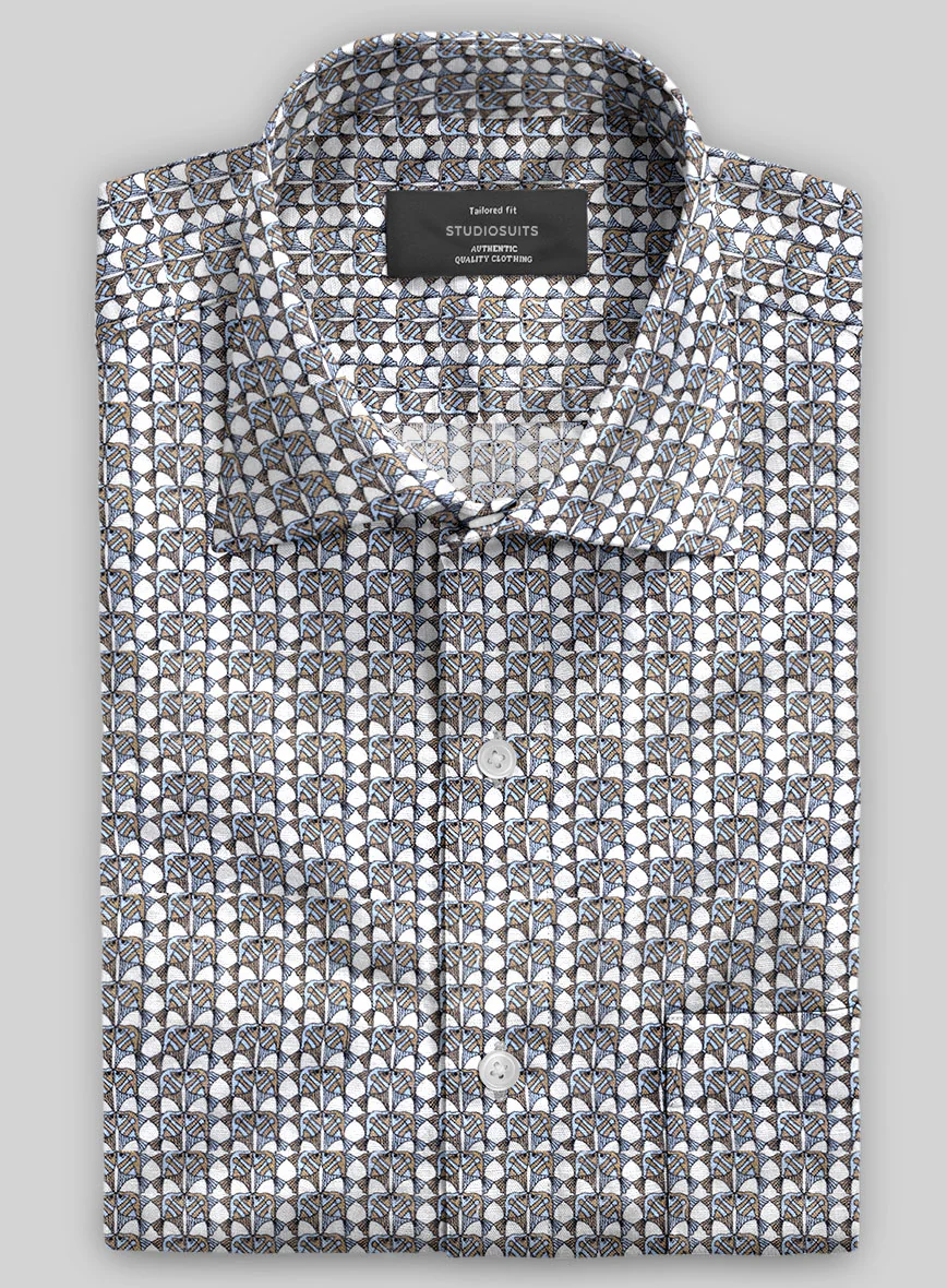 Italian Linen Oises Shirt - Image 2