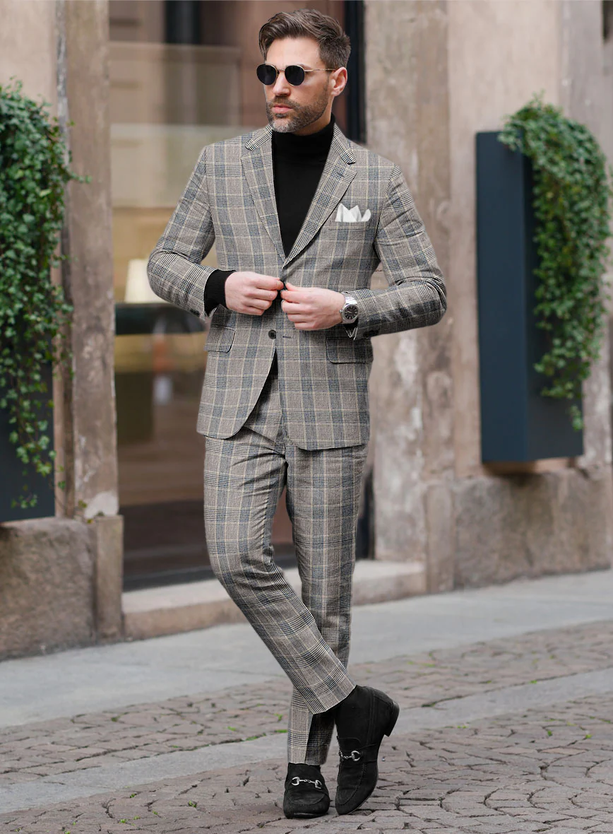 Italian Linen Olier Suit - Image 2