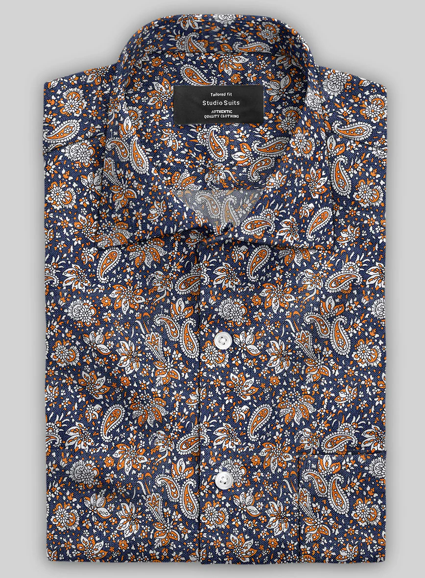 Italian Linen Oloro Shirt - Image 2