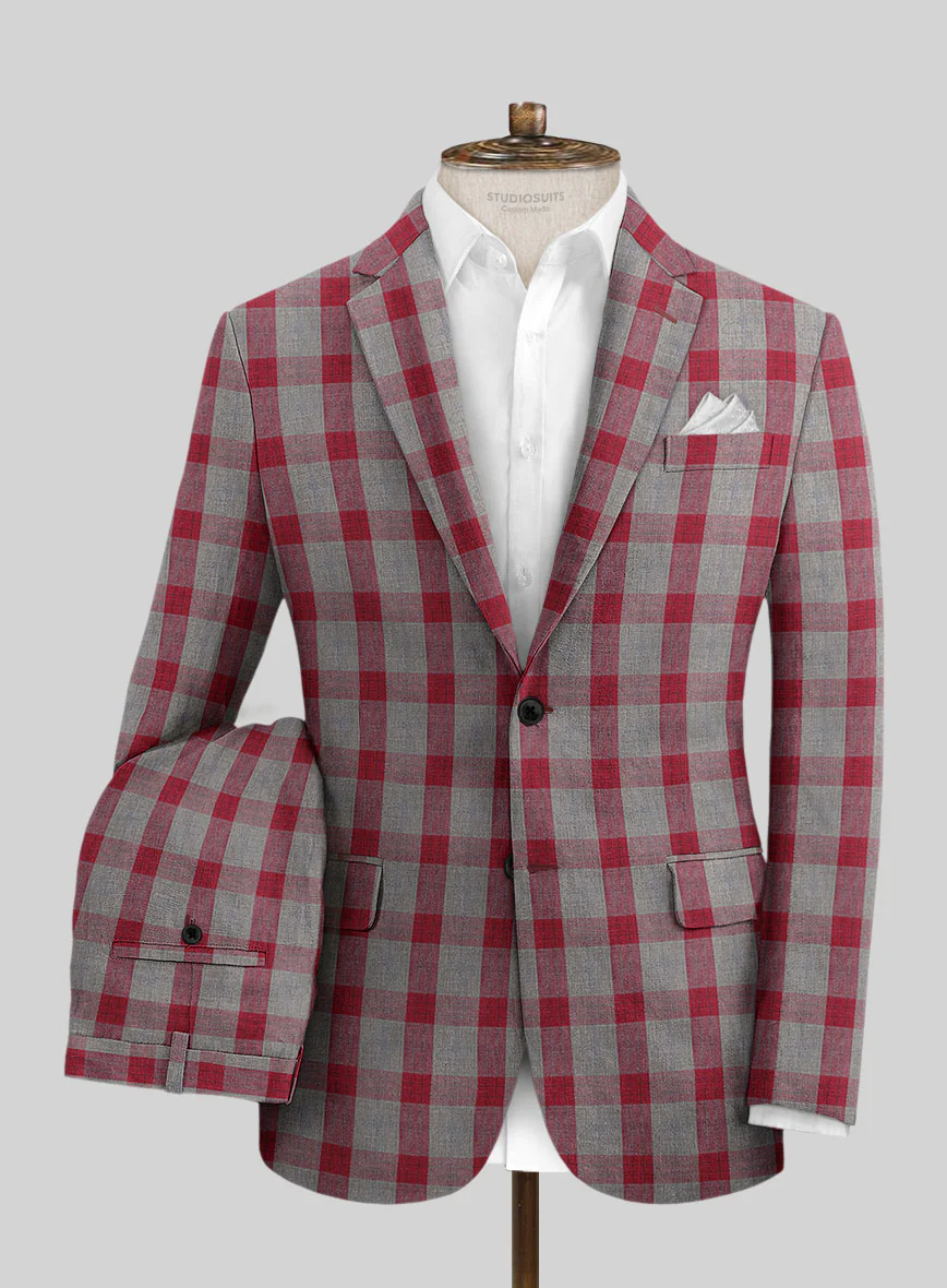 Italian Linen Oreste Suit - Image 2