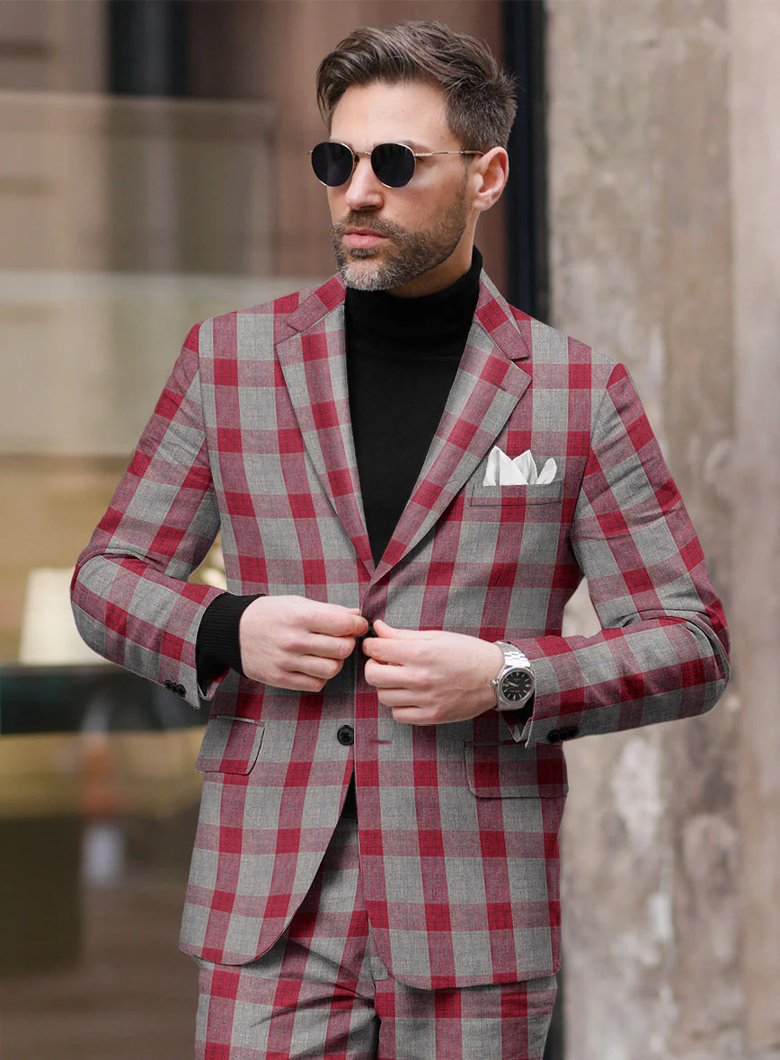 Italian Linen Oreste Suit - Image 4