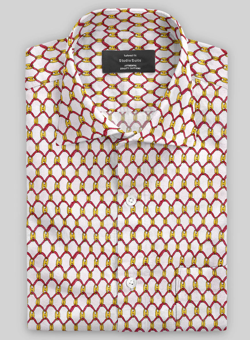 Italian Linen Quriel Shirt - Image 2