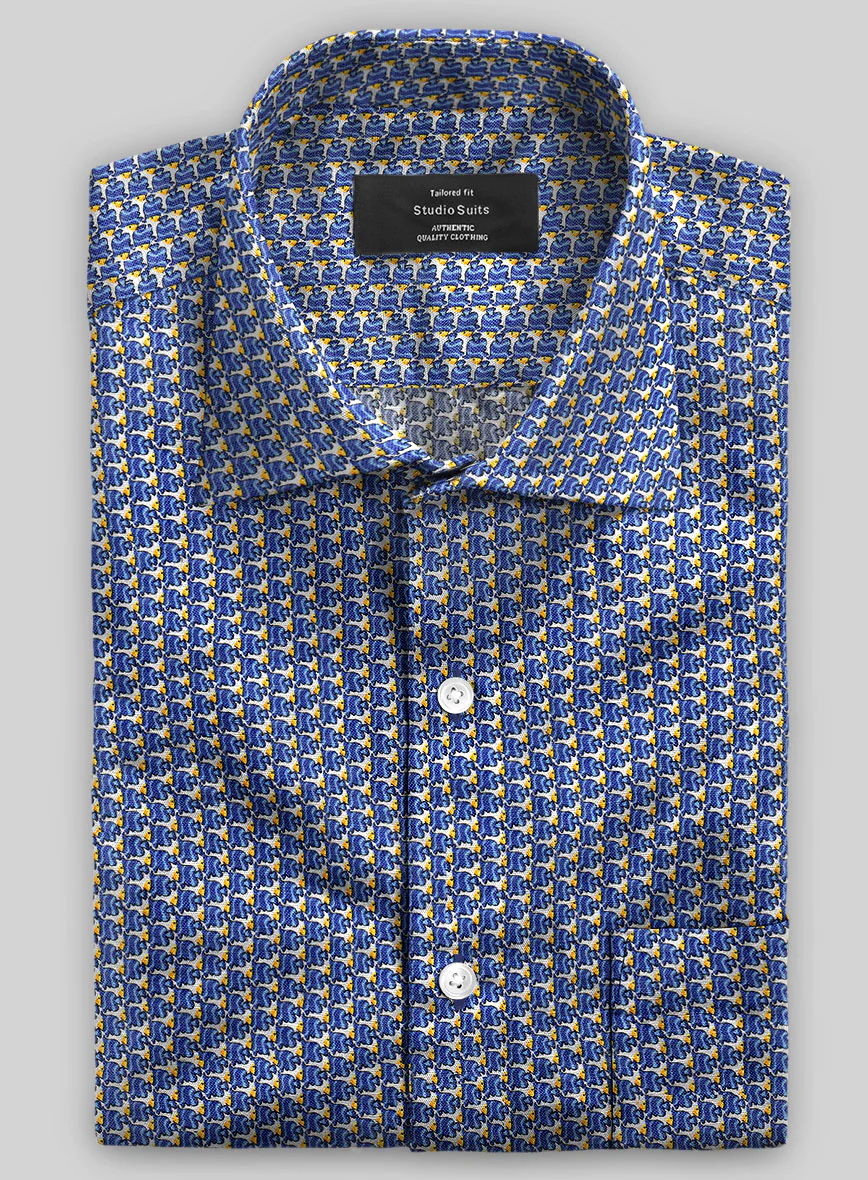 Italian Linen Rango Shirt - Image 2