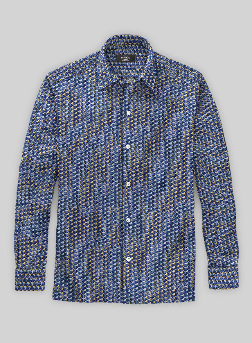 Italian Linen Rango Shirt - Image 2
