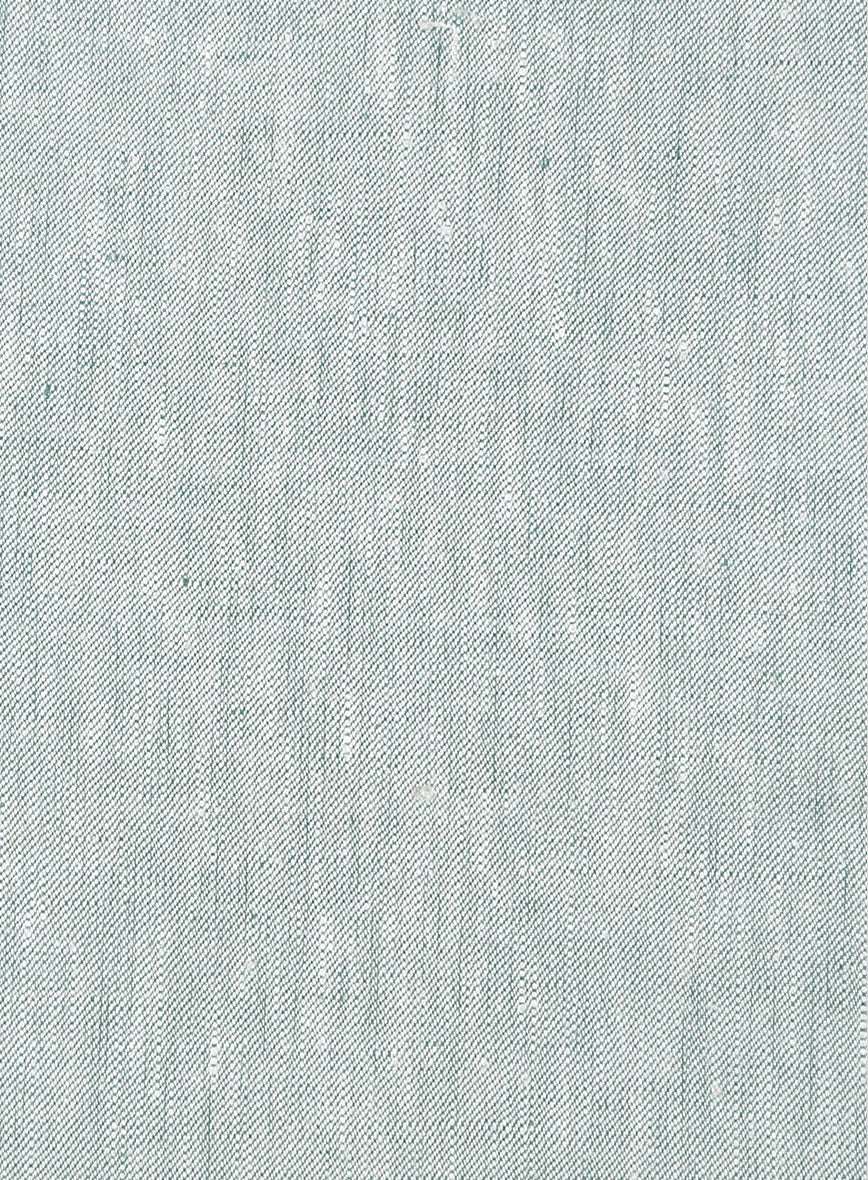 Italian Linen Robin Blue Pants - Image 2