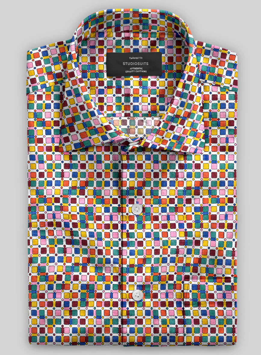 Italian Linen Rolyo Shirt - Image 2