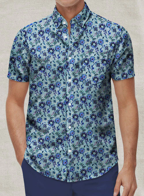 Italian Linen Saneri Shirt - Image 3