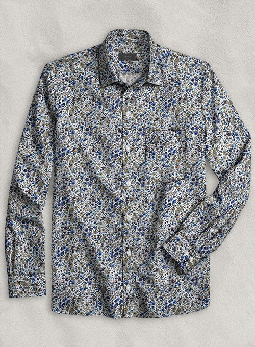 Italian Linen Sanez Shirt - Image 2
