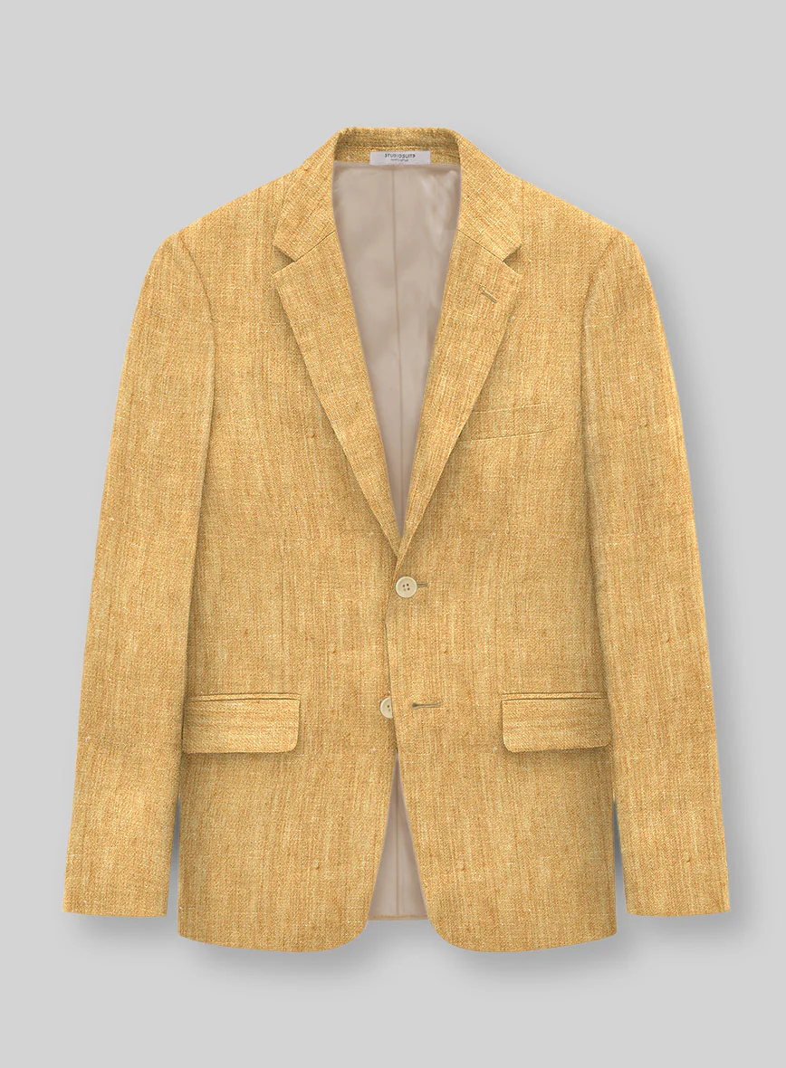 Italian Linen Sunlit Orchid Suit - Image 3