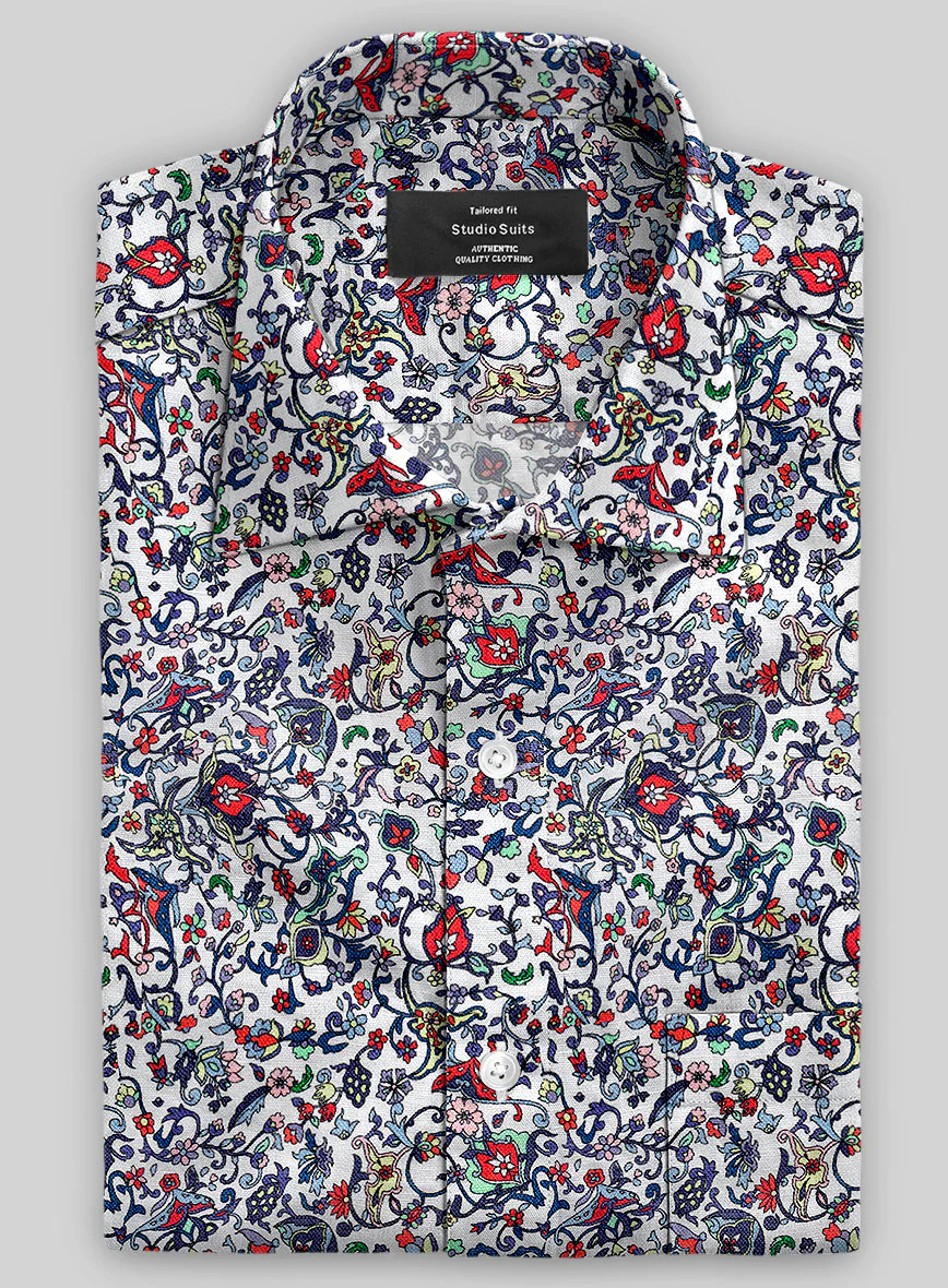Italian Linen Talto Shirt - Image 2