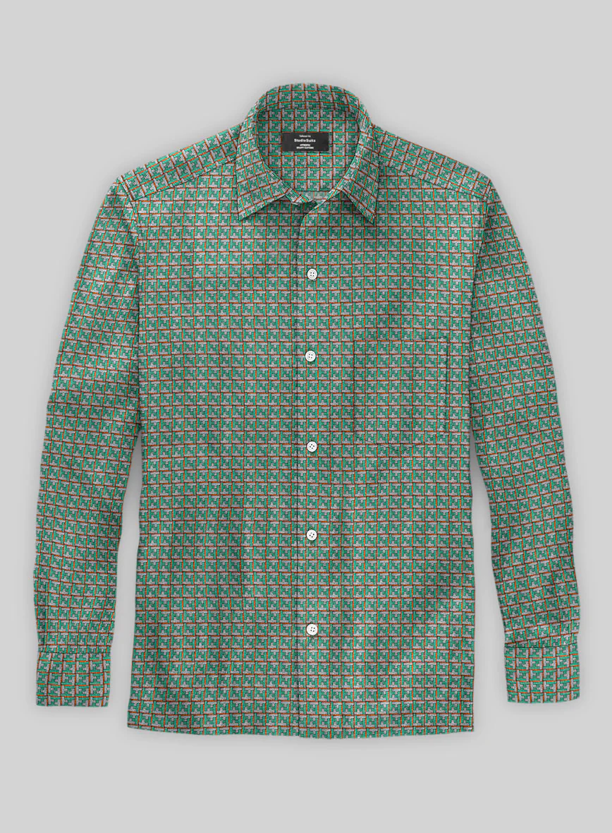 Italian Linen Travo Shirt - Image 2