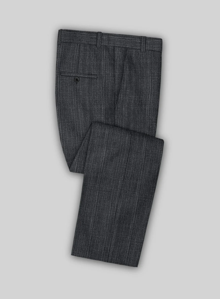 Italian Linen Twilight Dark Blue Suit - Image 6
