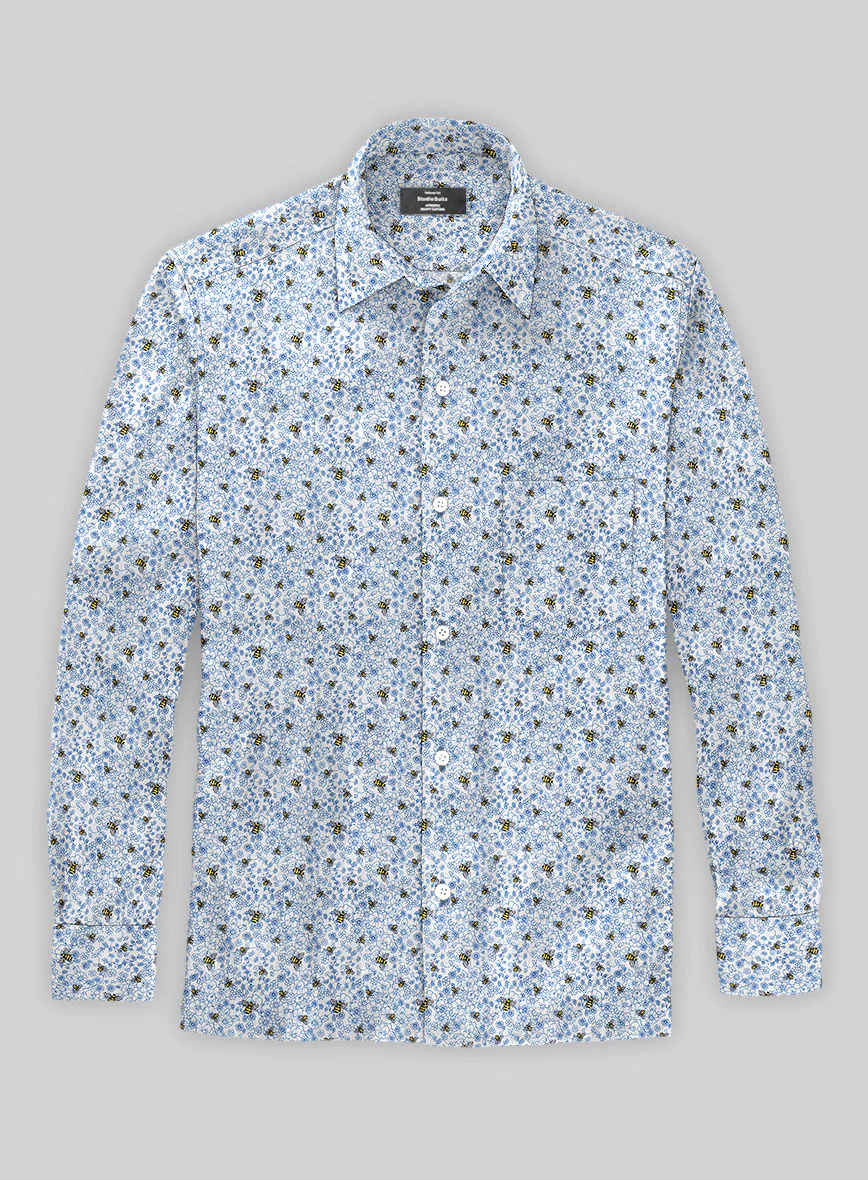 Italian Linen Urnino Shirt - Image 2