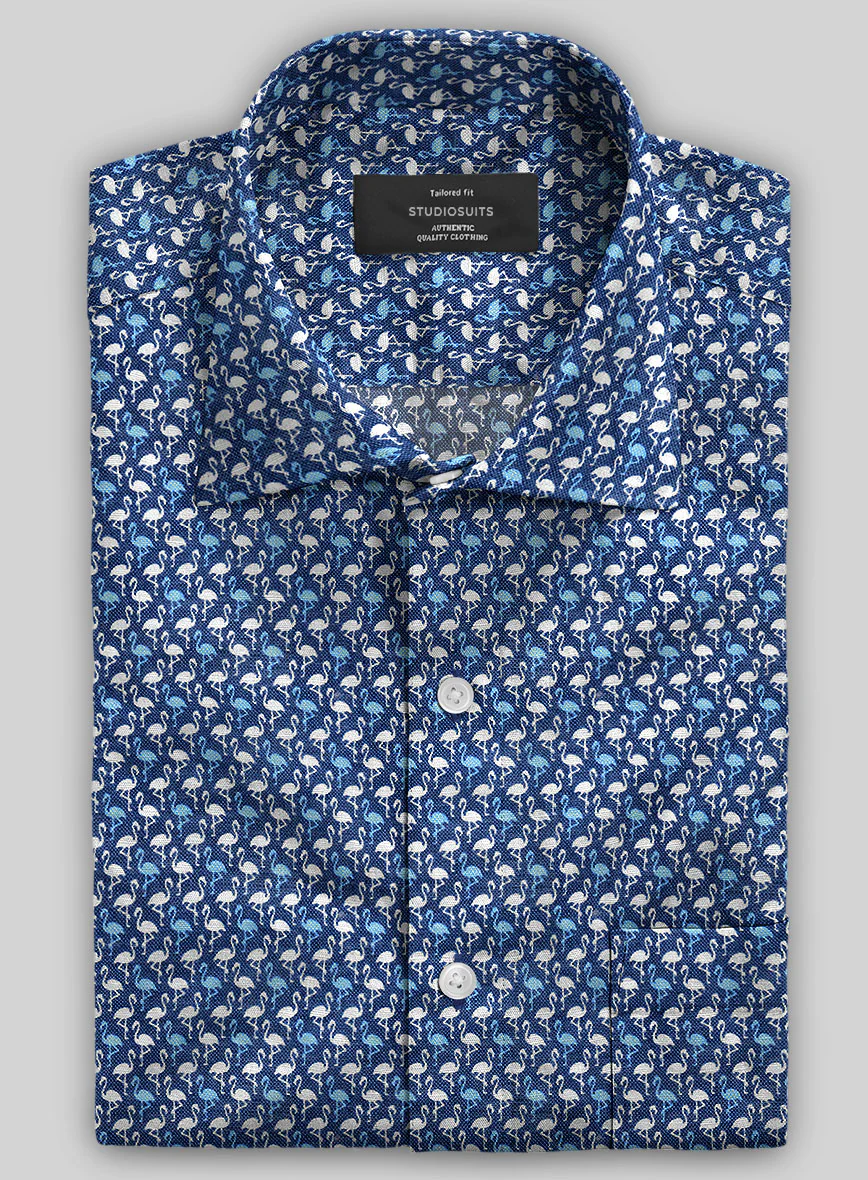 Italian Linen Vede Shirt - Image 2