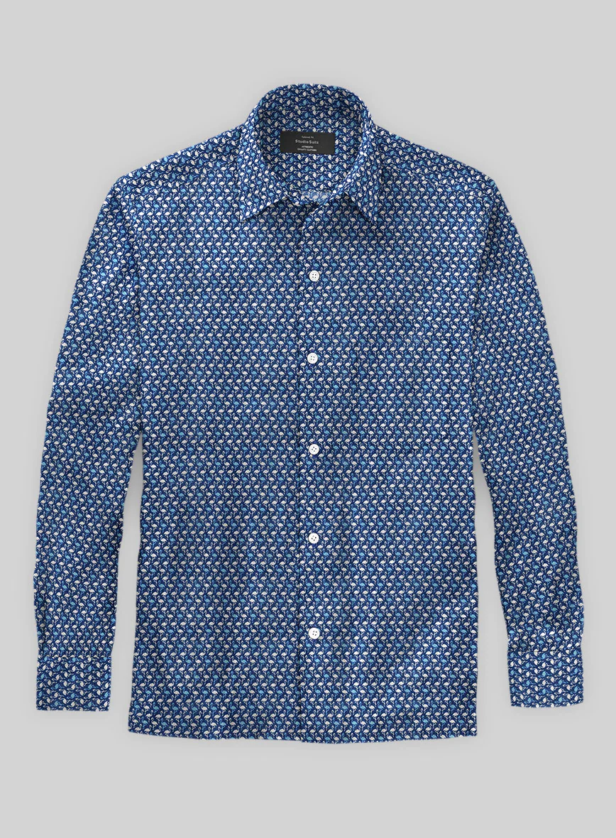 Italian Linen Vede Shirt - Image 2
