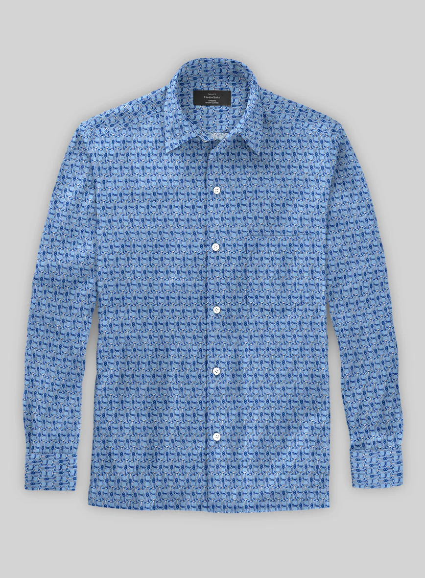 Italian Linen Velgo Shirt - Image 2
