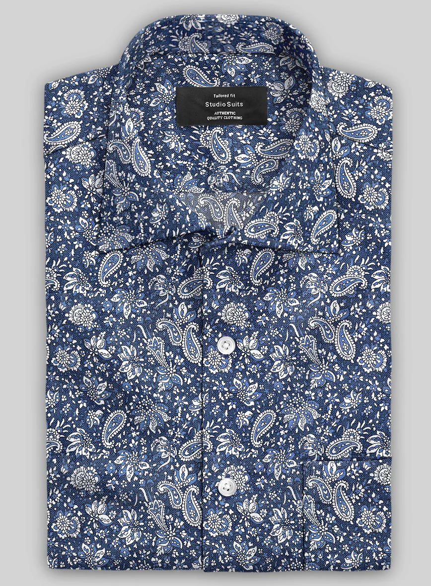 Italian Linen Videl Shirt - Image 2