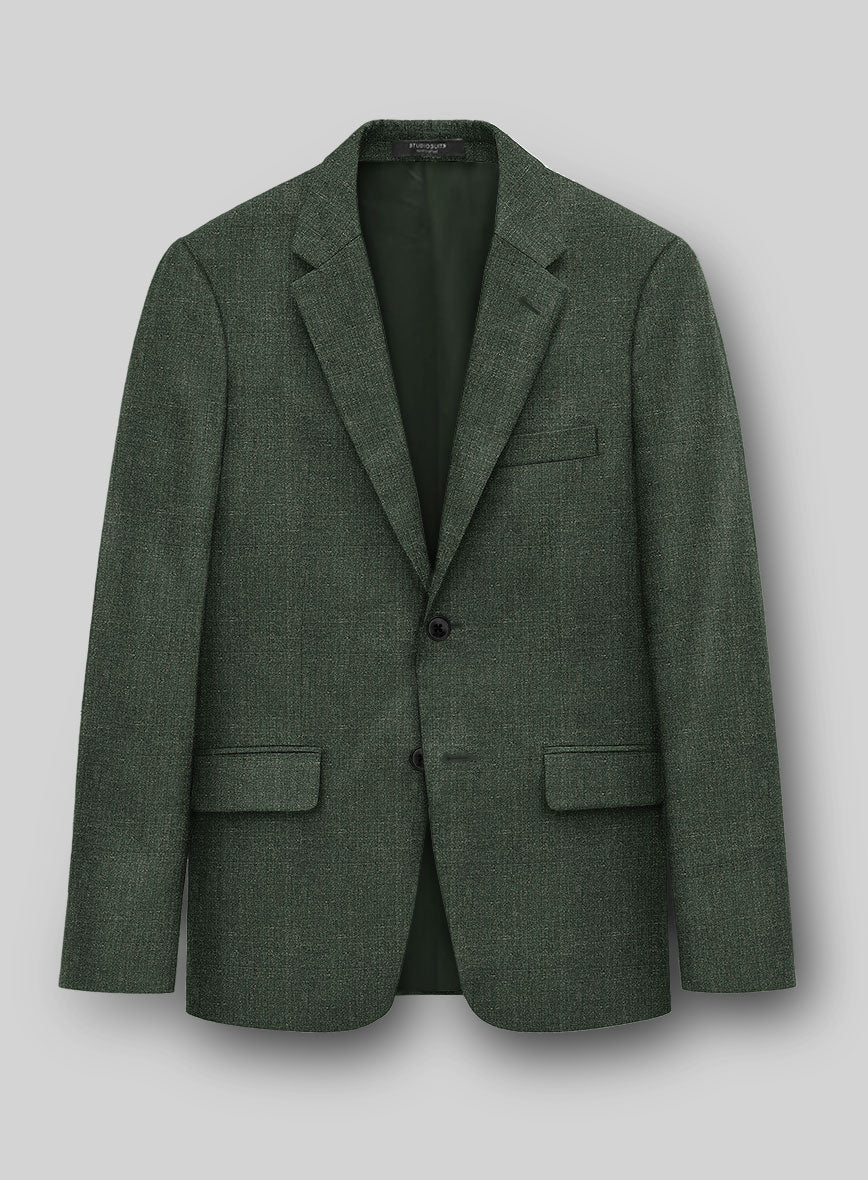 Italian Linen Willow Green Suit - Image 3