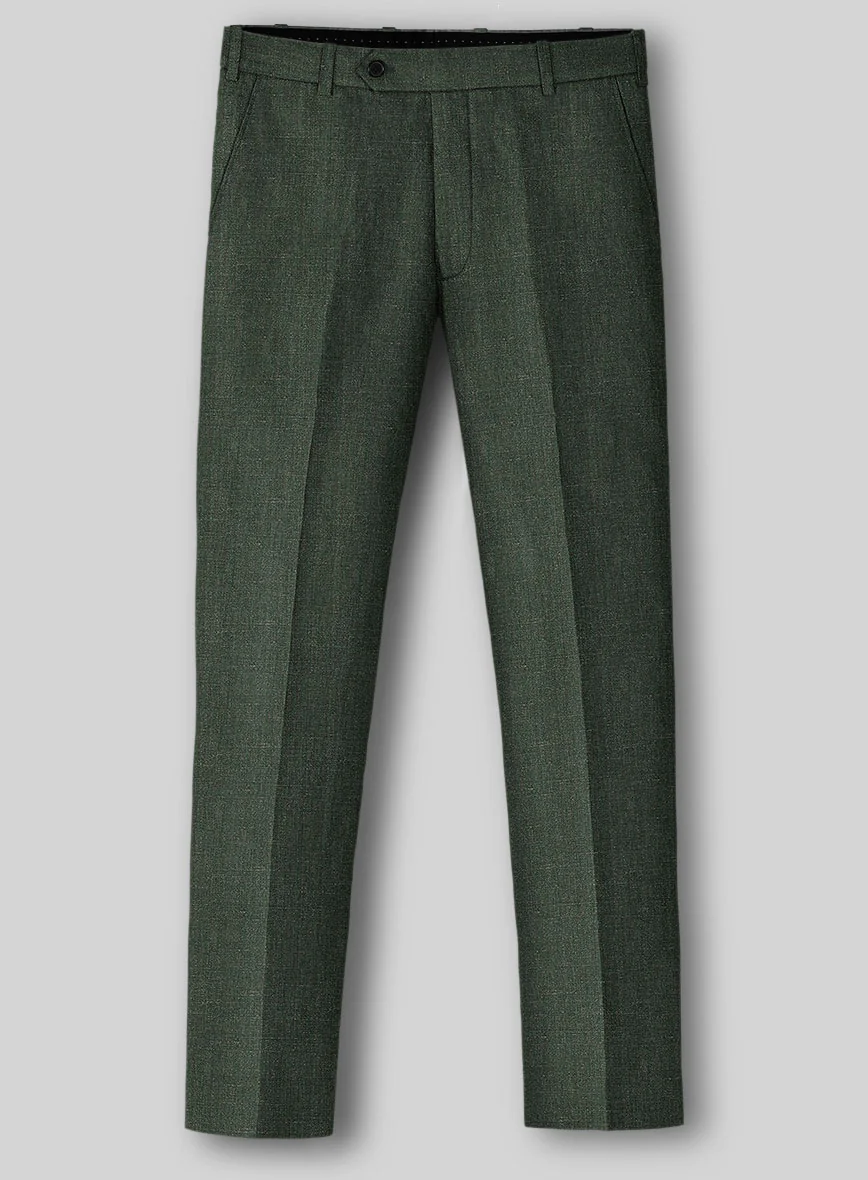 Italian Linen Willow Green Suit - Image 5