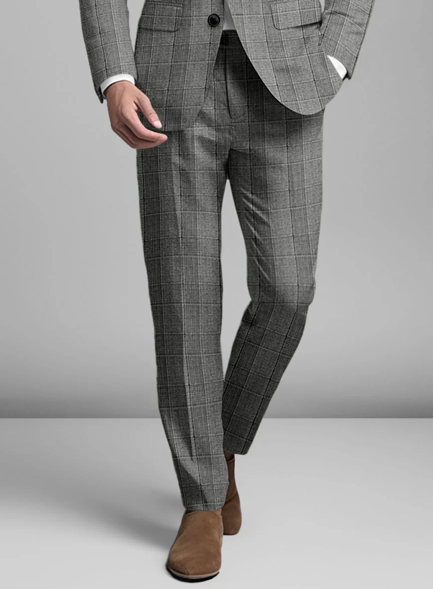 Italian Linen Wool Eladio Pants - Image 2