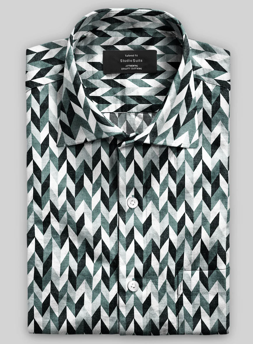 Italian Linen Zidro Shirt - Image 2