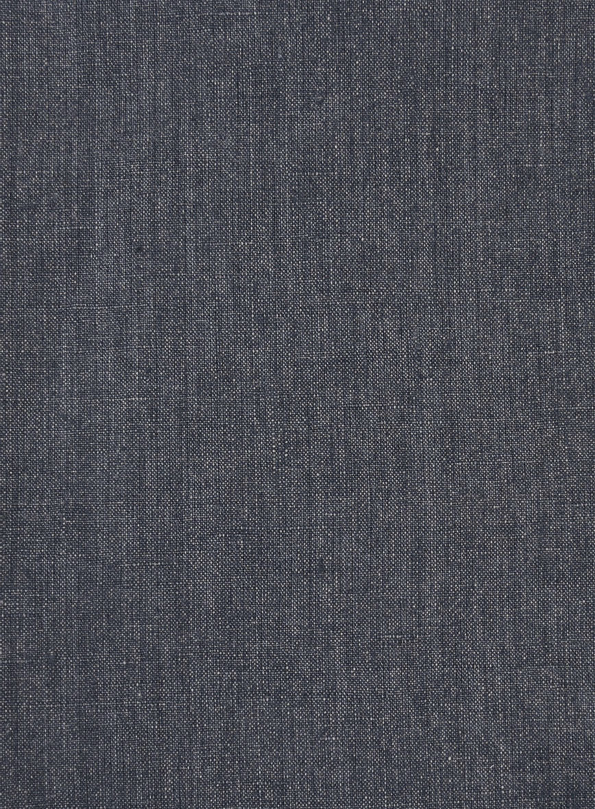 Italian Linen Zod Blue Jacket - Image 2