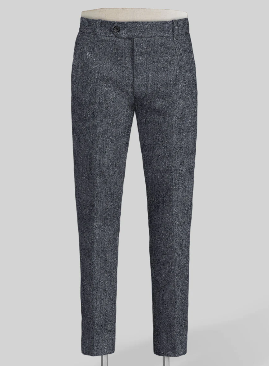 Italian Linen Zod Blue Suit - Image 4